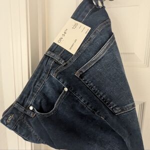 On 34th High Rise Skinny Jeans Womens 12 Short 12S Blue Wash Stretch Denim Pants